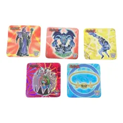 Lot of 5 Vintage YuGiOh! Staks Magnets 2002 Foil Toon Mermaid Pre-owned - Image 1