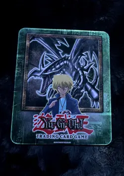 Yugioh 2002 Red Eyes Black Dragon Tin Sealed - Image 1