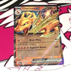 Pokemon TCG Charizard ex 161 Sv: Scarlet & Violet Black Star Promo Card - Image 1