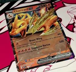 Pokemon TCG Charizard ex 161 Sv: Scarlet & Violet Black Star Promo Card - Image 2