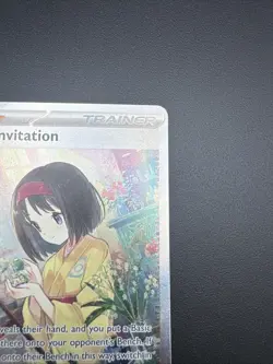 Pokemon TCG SV Scarlet & Violet 151 Erika's Invitation Card #203/165 - Image 3