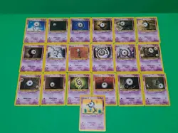 Pokemon Cards Collection Lot Of 19 Unown Neo Revelation, Destiny, Genesis WOTC - Image 1