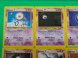 Pokemon Cards Collection Lot Of 19 Unown Neo Revelation, Destiny, Genesis WOTC - Image 2