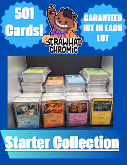 Pokemon TCG Bulk Lot 501 Cards 100 holo/reverse holo and 1 vmax, full art,ex - Image 1