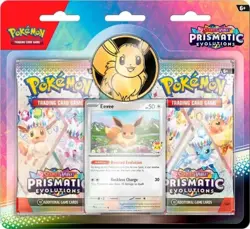 Pokemon Trading Card Game Scarlet & Violet Prismatic Evolutions 2 Pack Blister - Image 1