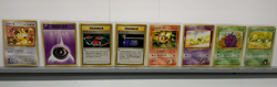 8 Card Lot of Japanese Pokemon Vintage Pocket Monsters non Holo Cards - Image 1