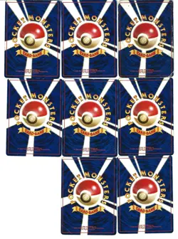 8 Card Lot of Japanese Pokemon Vintage Pocket Monsters non Holo Cards - Image 4