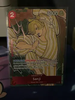 Sanji (English Version 1st Anniversary Set) OP01-013 One Piece Promo Card - Image 1