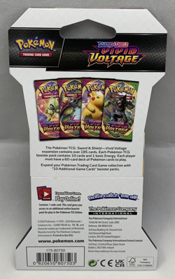 Pokemon Booster Blister Pack 2020 Sword and Shield Vivid Voltage 10 Cards TCG - Image 2
