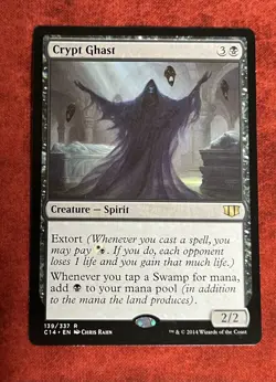 MTG Commander 2014 Crypt Ghast #139 Near Mint NM Rare Magic the Gathering - Image 1