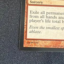 Worldfire Core Set 2013 M13 MTG Regular NM Cond. BURN THEM ALL!!! - Image 3