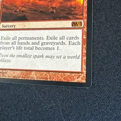 Worldfire Core Set 2013 M13 MTG Regular NM Cond. BURN THEM ALL!!! - Image 4