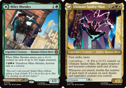 1x Miles Morales // Ultimate Spider-Man - Foil MTG Marvel's Spider-Man NM Magic - Image 1