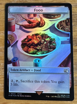 MTG Final Fantasy Token, Hero 0005 / Food 0022 - Foil - Image 2