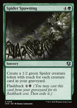 4x Spider Spawning MTG Innistrad Remastered NM Magic Regular - Image 1