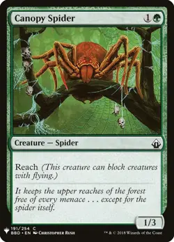 4x Canopy Spider MTG Mystery Booster NM Magic Regular - Image 1