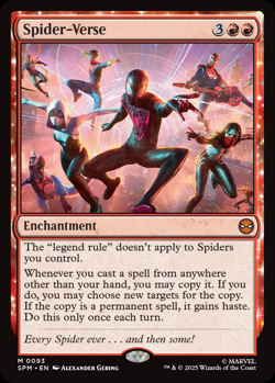 1x Spider-Verse MTG Marvel's Spider-Man NM Magic Regular - Image 1