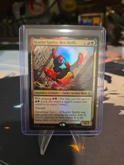 MTG Scarlet Spider, Ben Reilly Marvel's Spider-Man Foil Rare - Image 1