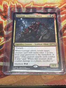 MTG Spider-Man Carnage, Crimson Chaos - Play Promo - Magic The Gathering P 0003 - Image 1