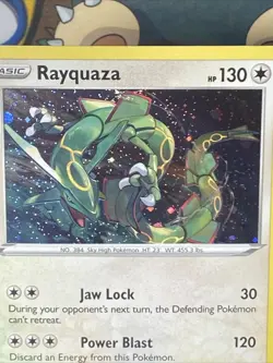 Rayquaza SWSH029 Pokemon TCG SWSH: Sword & Shield Promo Cards Cosmic Holo 2020 - Image 2
