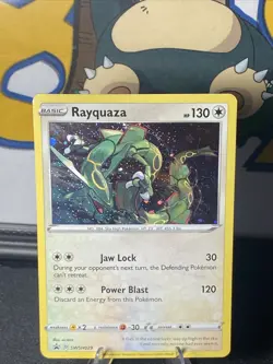 Rayquaza SWSH029 Pokemon TCG SWSH: Sword & Shield Promo Cards Cosmic Holo 2020 - Image 3