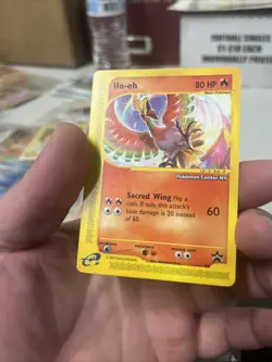Ho-Oh Black Star Promo 52 - Pokemon Center New York Stamp Exclusive 2002 NM - Image 2