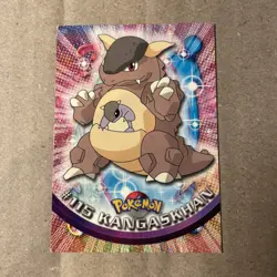 Kangaskhan #115 Topps Blue Label TV Animation Edition Non Holo Pokemon 1999 - Image 1