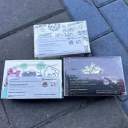 Pokemon World Championships 2025 Anaheim All 3 Double Deck Box Bundle In Hand - Image 2