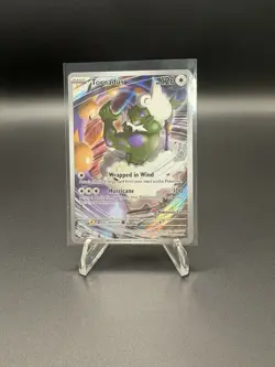 Pokemon Center Stamped White Flare ETB Black Star Promo Tornadus 210 - Image 1