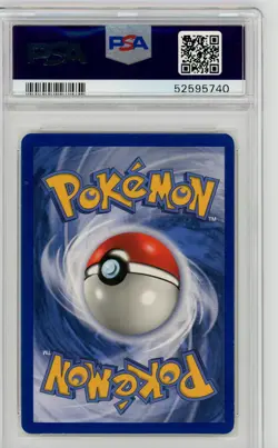Graded PSA 6 EX-MT - Hitmonlee Holo Unlimited 7/62 - 1999 Pokemon Fossil TCG - Image 2