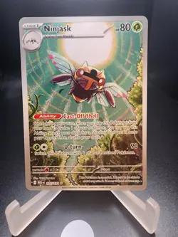 Ninjask 137/132 Illustration Rare Mega Evolution English Pokemon TCG - Image 1