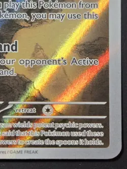 Pokemon TCG: Mega Evolution - Alakazam (MEP-009) ETB Black Star Promo *REGULAR* - Image 5
