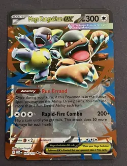 Mega Kangaskhan EX 104/132 - Double Rare - Pokemon TCG Mega Evolutions - NM+ - Image 1