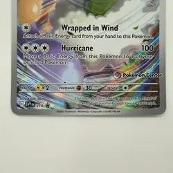 Tornadus Pokemon Center Promo SVPEN 210 Holo Rare White Flare Exclusive NM - Image 4