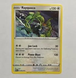 Pokemon Rayquaza 014/015 2024 McDonald's Dragon Discovery Promo NM - Image 1