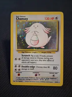 Pokemon TCG - Chansey 3/102 - Base Set - Holo - MP - Image 1
