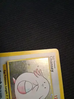 Pokemon TCG - Chansey 3/102 - Base Set - Holo - MP - Image 2