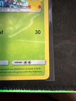 Bulbasaur 1/25 Promo McDonald's 25th Anniversary Promos Pokemon Card Holo - Image 4