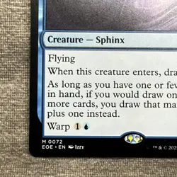 Quantum Riddler - Edge of Eternities (EOE) #72 NM Non-Foil MTG Card - Image 4