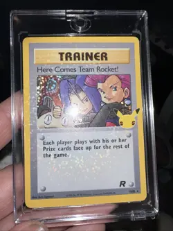 Here Comes Team Rocket! 15/82 Team Rocket Holo Rare Vintage Pokemon Card LP - Image 1