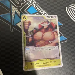 Edward Newgate ST13-004 C The Three Brothers Bond One Piece Card Game Japanese - Image 1