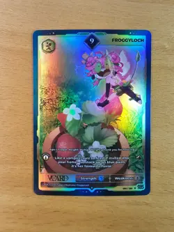 FroggyLoch 9 Holo 1st Edition Awakened Worlds Card GamerSupps VCard 090/250 - Image 2