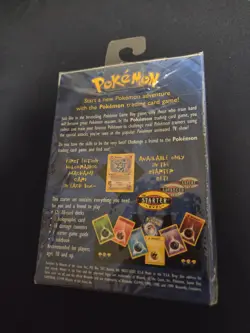 Pokemon Trading Card Game 2-Player Card Game Starter Set 1999 Factory Sealed - Image 3