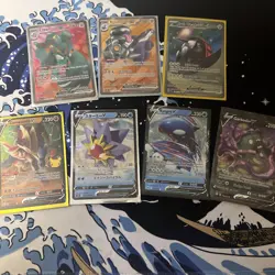 Pokemon TCG 7 Card Lot - Image 1