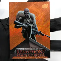 Marvel Card Kraven 9 Orange /299 Fleer Upper Deck Renditions [NM] - Image 2