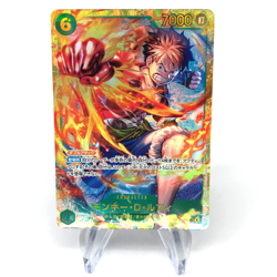 One Piece Card Luffy OP13-118 SEC Holo Japanese [Mint] - Image 1