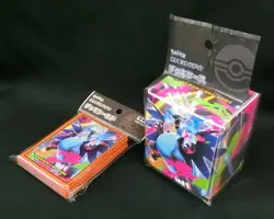Pokemon Card Mega Card Sleeve (64) Deck Case Set Mega Charizard X Japanese - Image 2