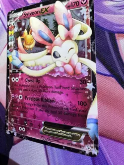 Pokemon Sylveon EX TCG RC21/RC32 Generations Holo Card NM Condition - Image 1