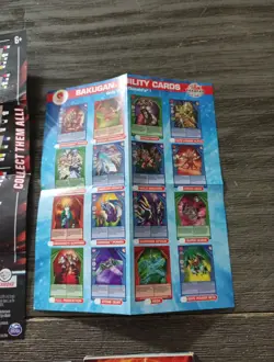 Bakugan Battle Brawlers Game Lot Of 3 Rulebooks Ability Card McD & Ultra Insert - Image 5