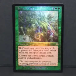 Force of Vigor - Foil Retro Frame - MTG Modern Horizons - NM - Image 1